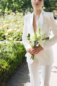 Bridal Tuxedo close look