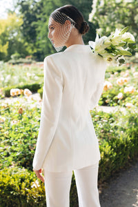 Bridal Tuxedo from the back