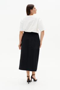 Curvy Wrap Skirt