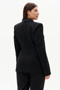 Curvy Tuxedo Jacket