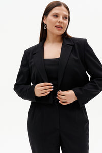 Curvy Cropped Jacket