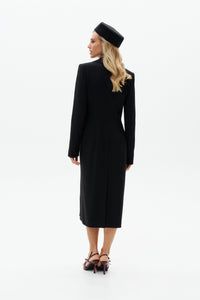 Double-breasted Blazer Midi Dress