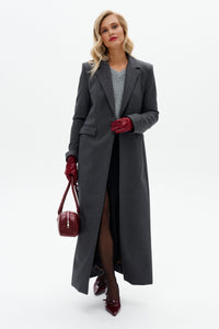 Single-Breasted Maxi Coat