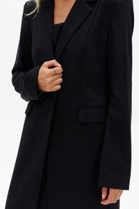 Single-Breasted Maxi Coat