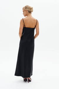 Slip Satin Midi Dress