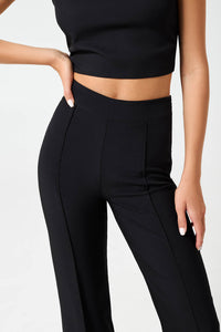 Black Slit Trousers №6